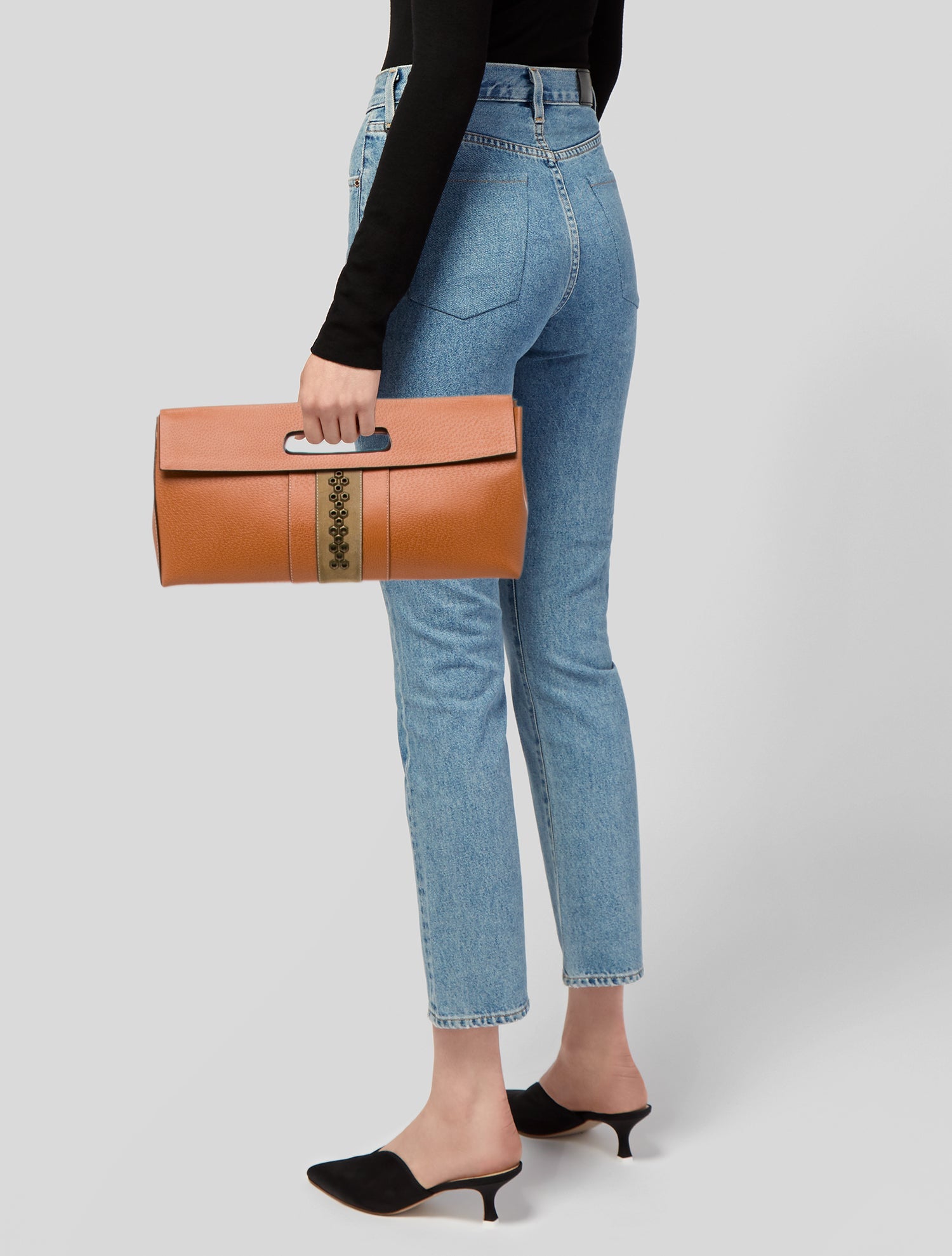 Kotur Leather Top Handle Bag