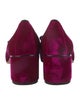 Kotur Velvet Crystal Embellishments Loafers