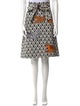 Katya Dobryakova Printed Knee-Length Skirt