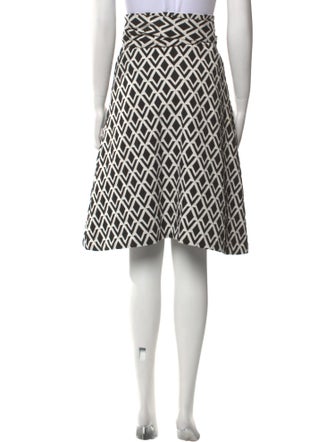 Katya Dobryakova Printed Knee-Length Skirt