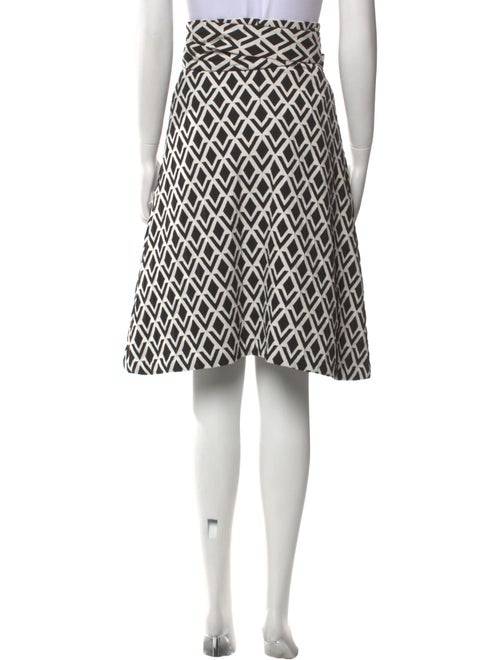 Katya Dobryakova Printed Knee-Length Skirt