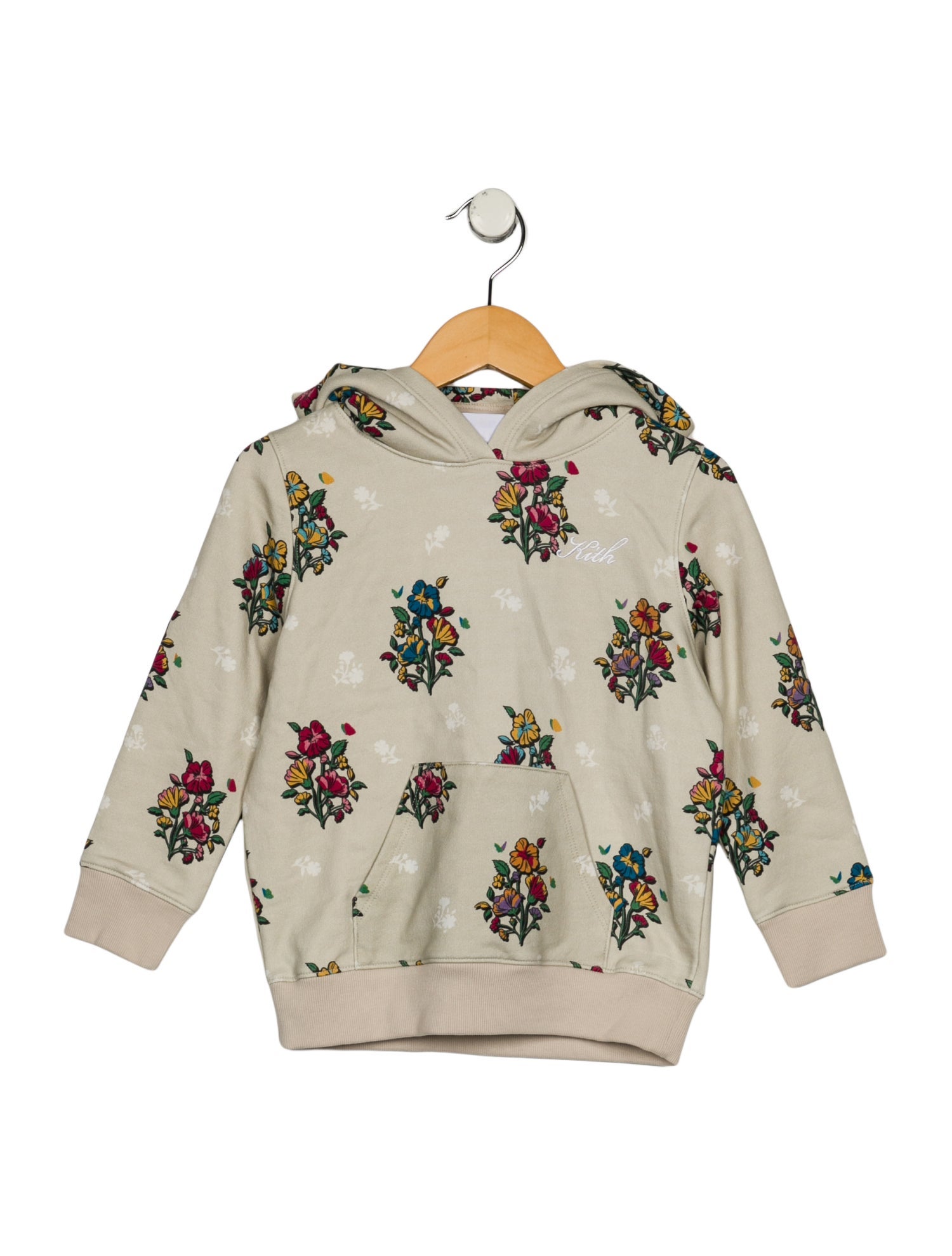 Kith Kids Cotton Pattern Print Hoodie