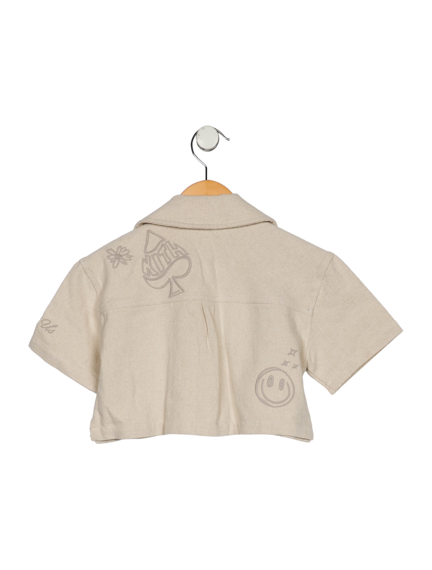 Kith Kids Kith Kids Girls' Cropped Button Up Shirt