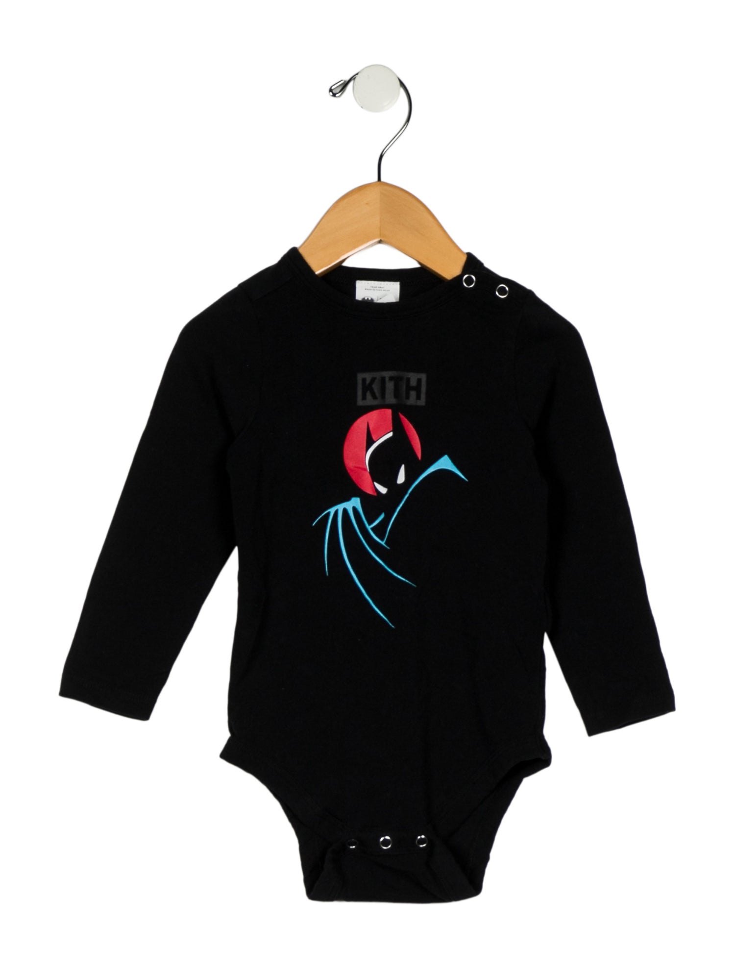 Kith x Batman Infants' Graphic Long Sleeve Onesie