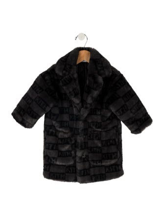 Kith Kids Boys' Novelty Monogram Royce Coat