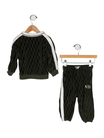 Kith Kids Infant Boys' Embroidered Logo Pattern Printed Two-Piece Set