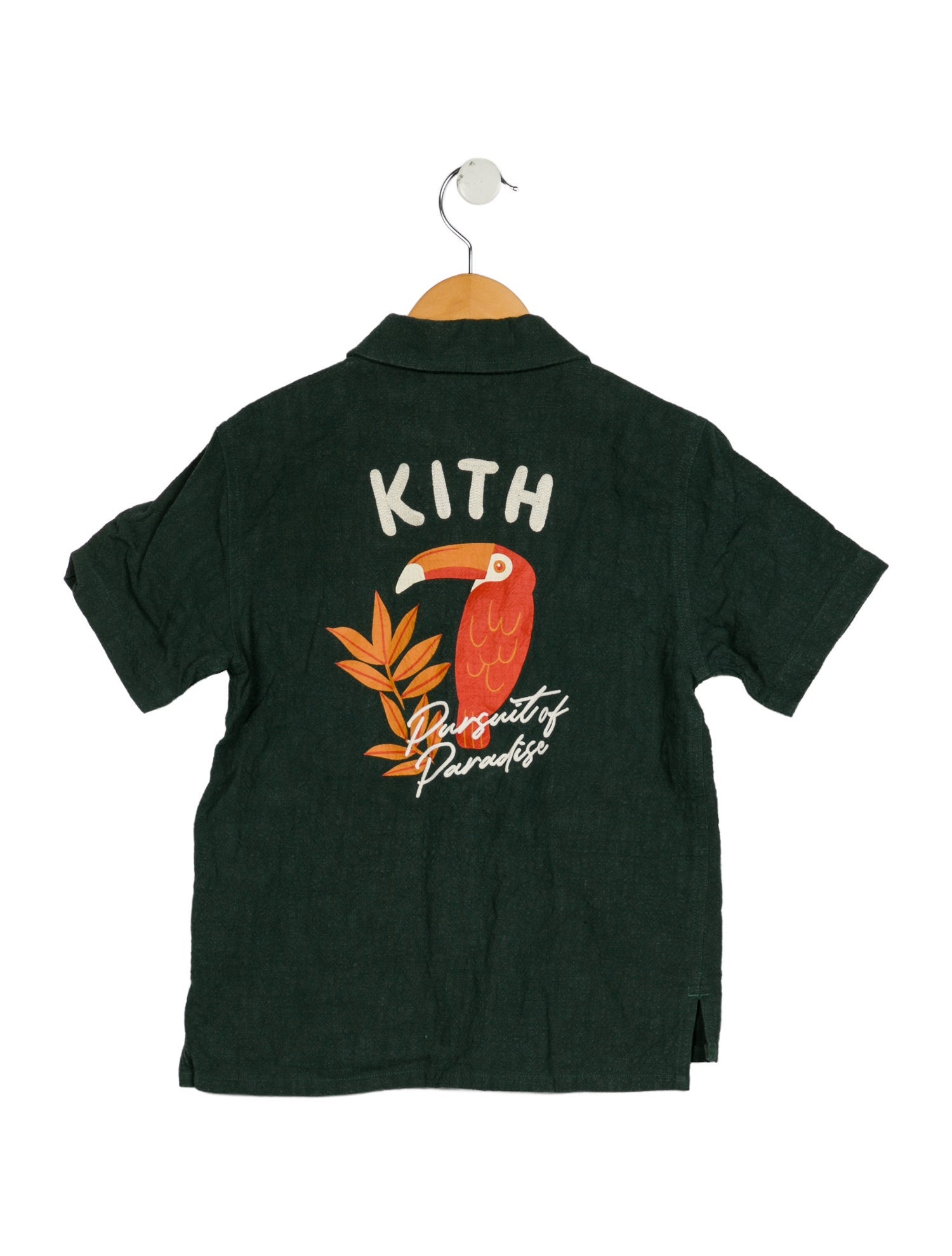 Kith Kids Boys' Embroidered Button-Up Shirt