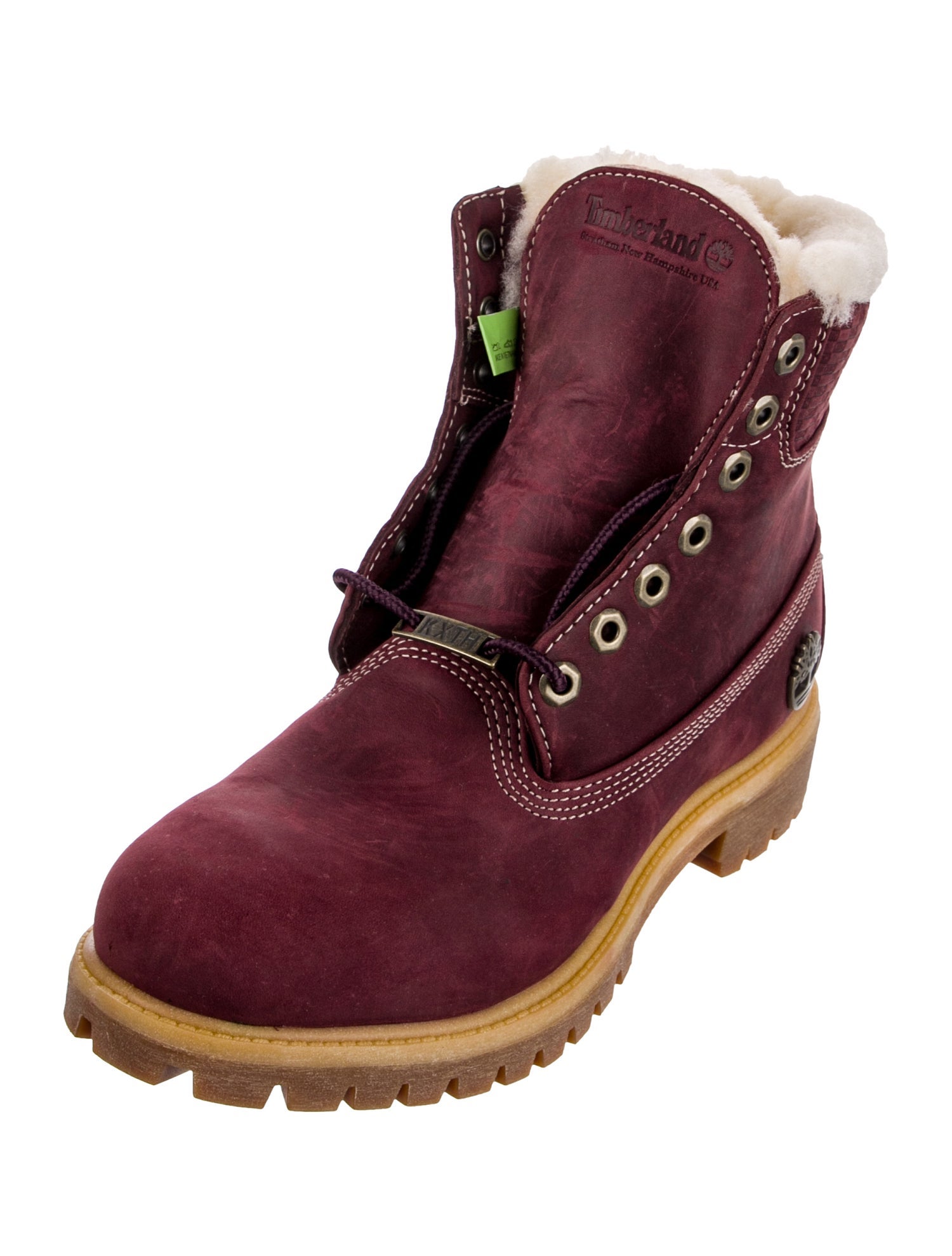 KITH x Timberland Leather Combat Boots