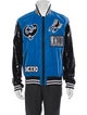 KTZ 2000's Graphic Print Varsity Jacket