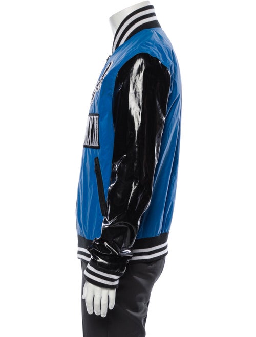 KTZ 2000's Graphic Print Varsity Jacket
