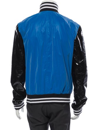 KTZ 2000's Graphic Print Varsity Jacket