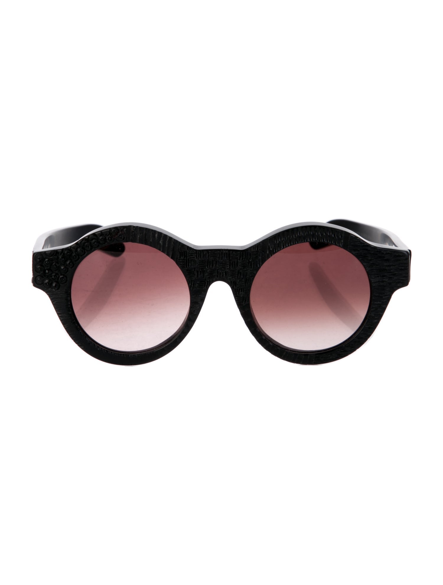 Kuboraum Round Gradient Sunglasses