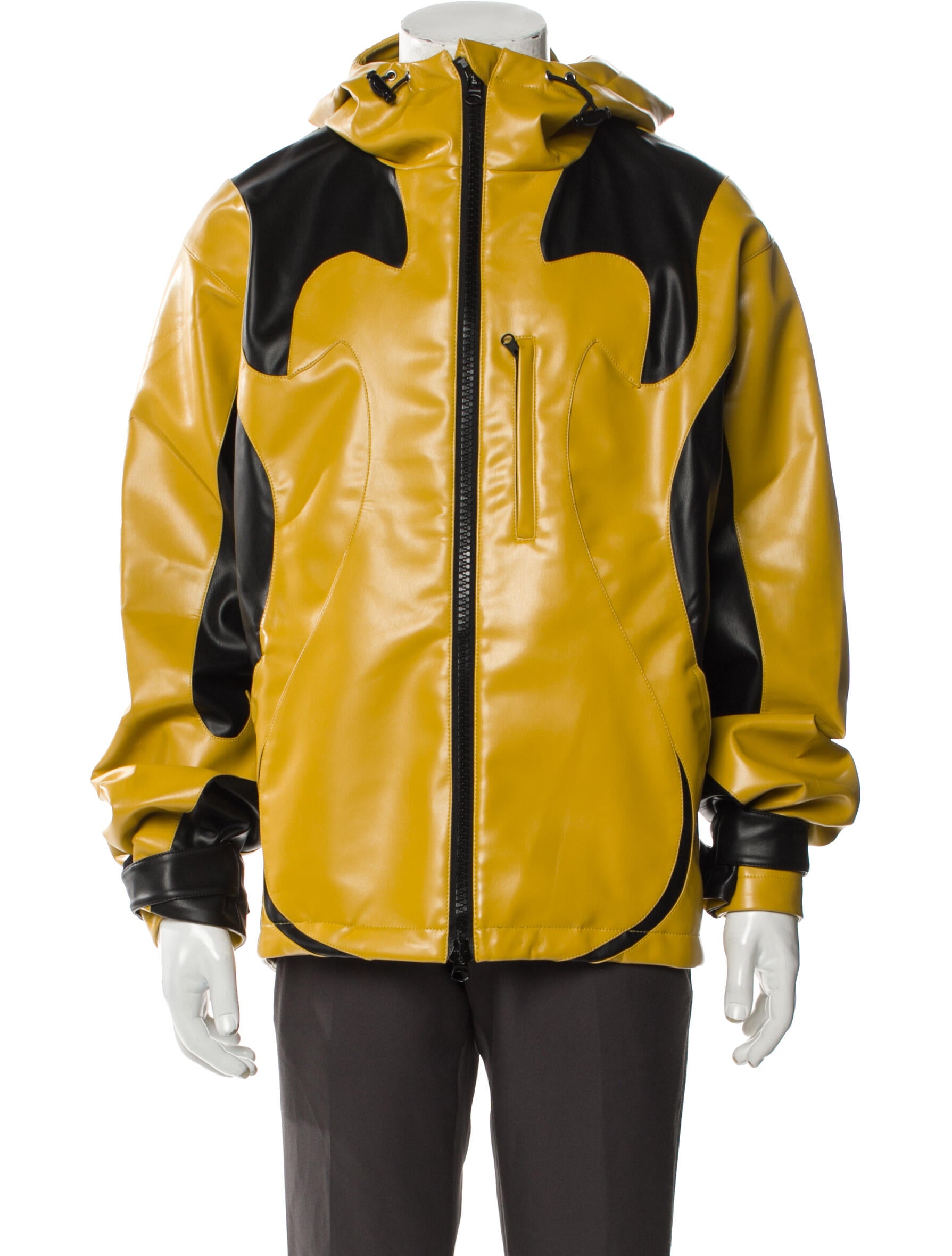 KUSIKOHC Colorblock Pattern Windbreaker