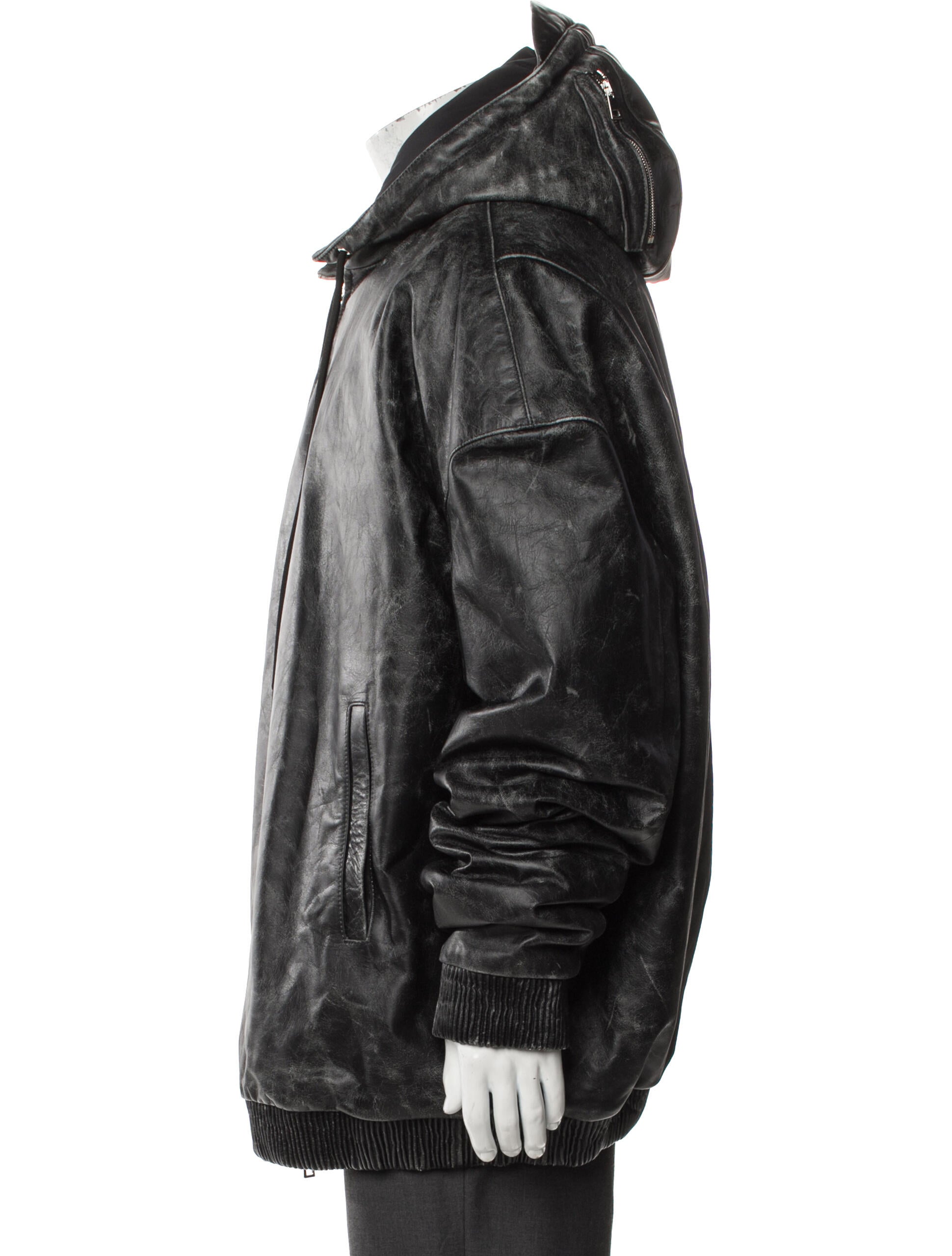 KUSIKOHC Leather Parka