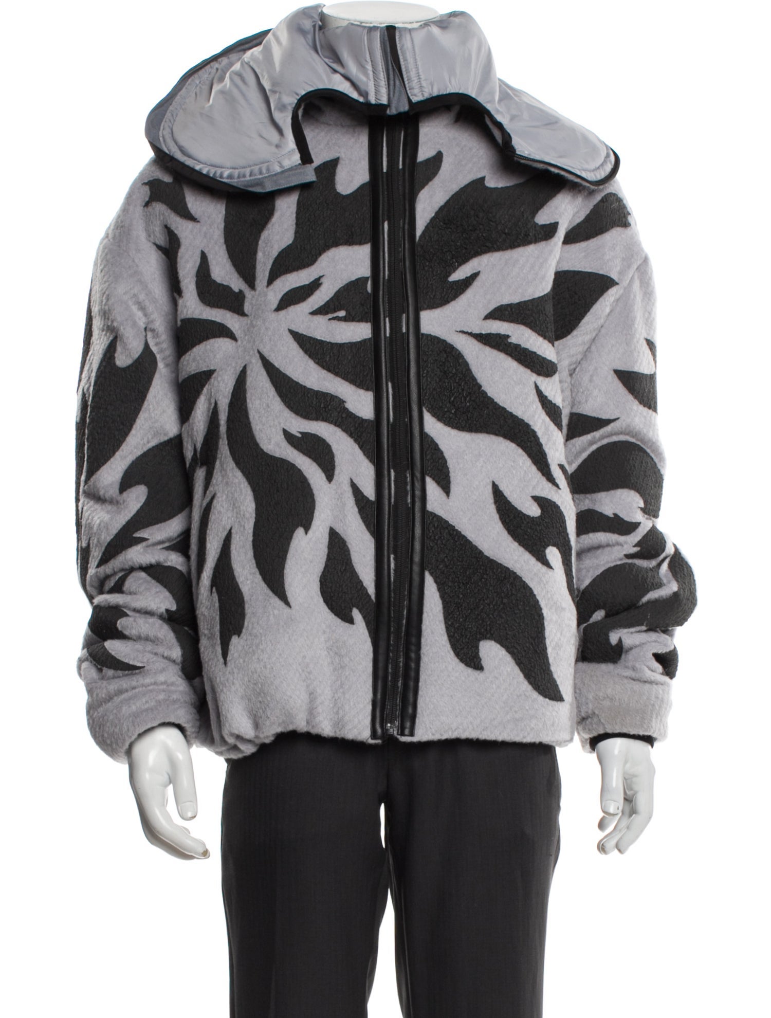 KUSIKOHC Printed Windbreaker