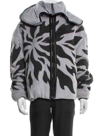 KUSIKOHC Printed Windbreaker