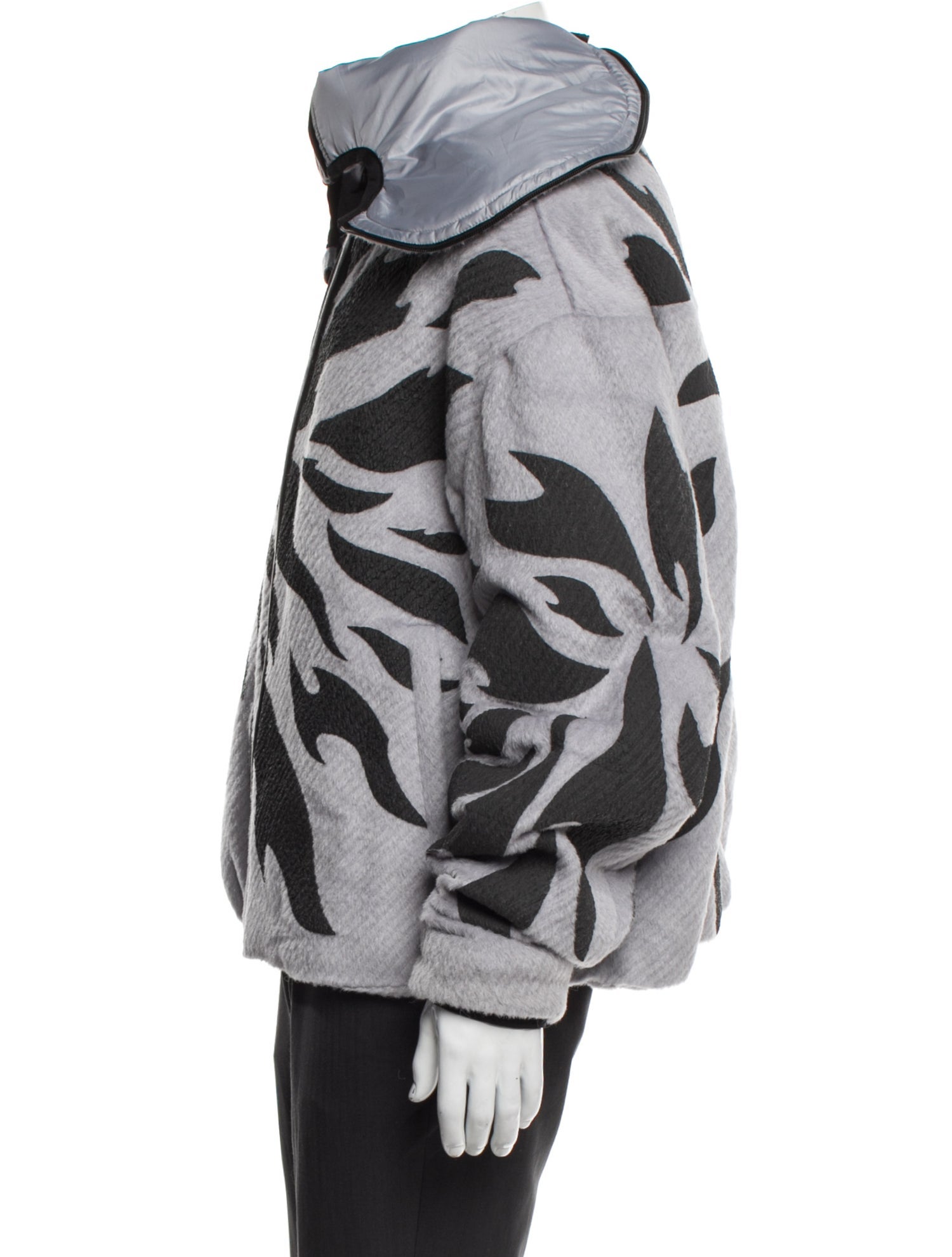 KUSIKOHC Printed Windbreaker