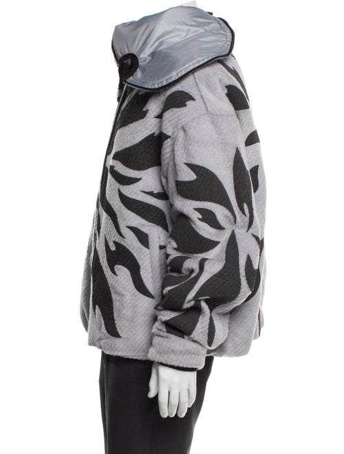 KUSIKOHC Printed Windbreaker