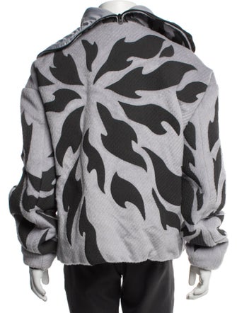 KUSIKOHC Printed Windbreaker