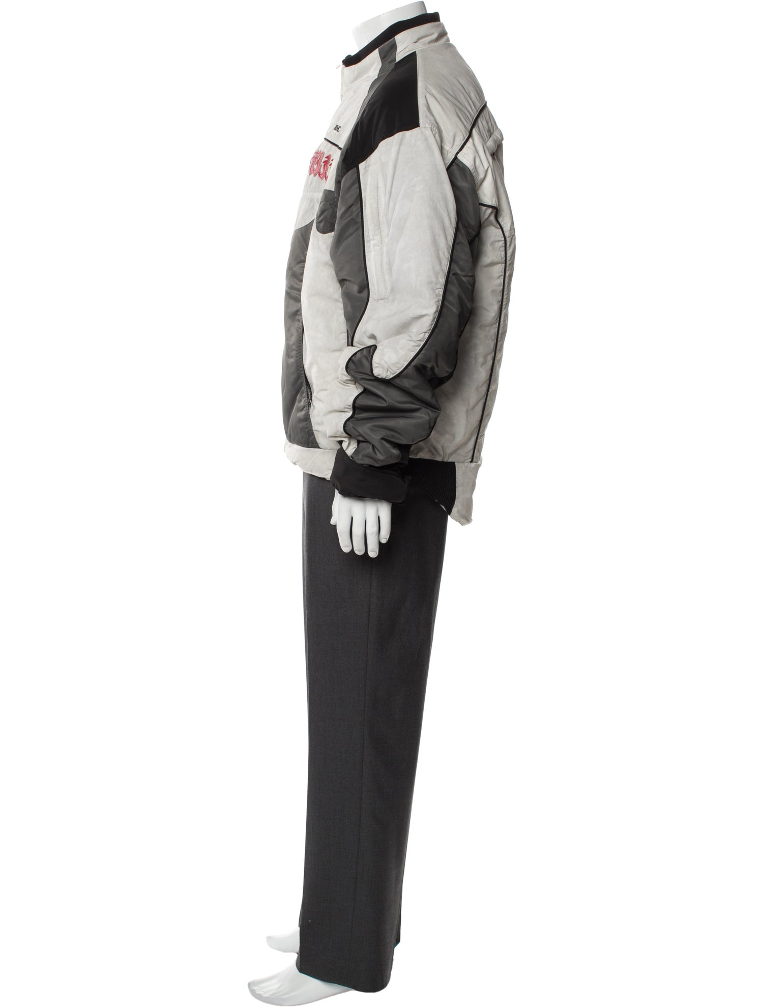 KUSIKOHC Colorblock Pattern Jacket