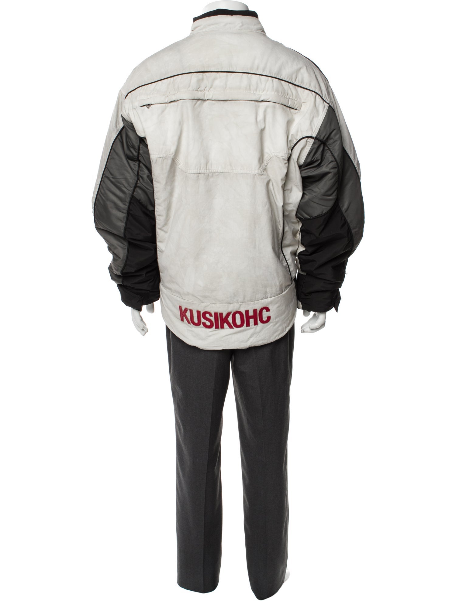 KUSIKOHC Colorblock Pattern Jacket