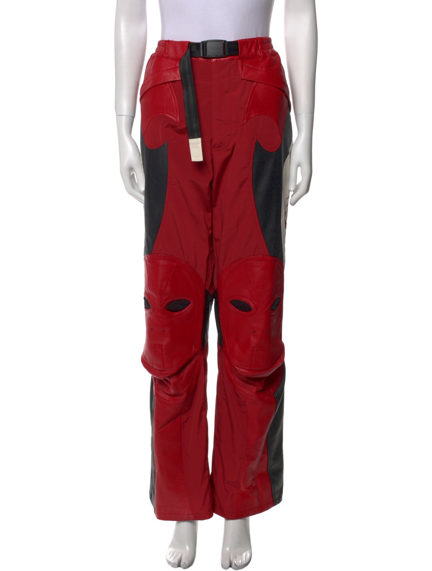 KUSIKOHC Lambskin Wide Leg Pants