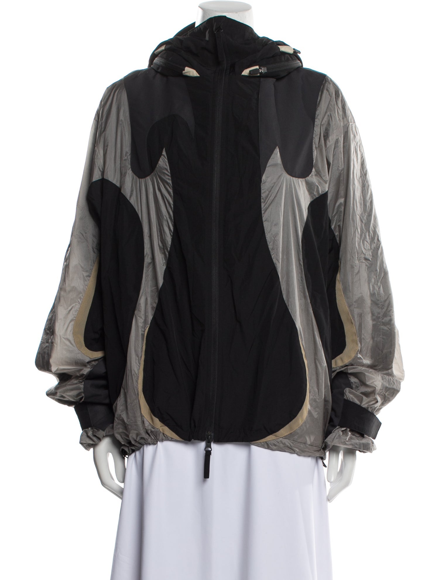 KUSIKOHC Colorblock Pattern Jacket