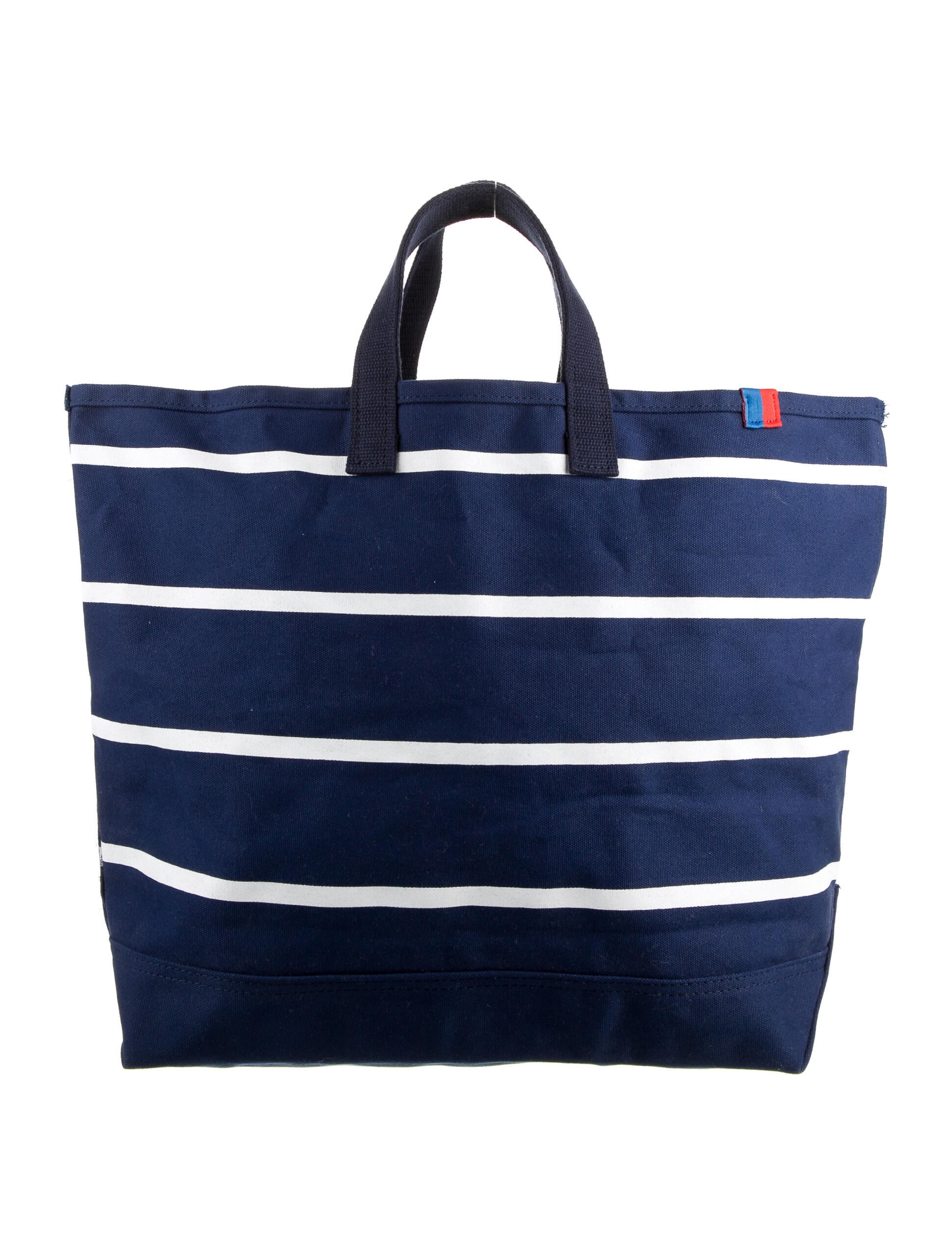 Kule Canvas Tote Bag Blue Totes, Handbags WKULE22369 The RealReal
