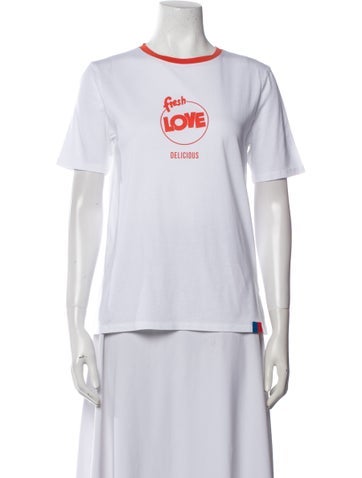 Kule Tops Graphic Print Crew Neck T-Shirt S