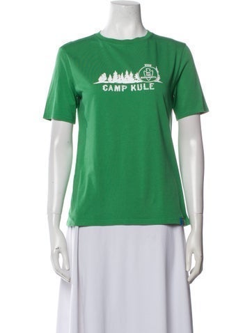 Kule Tops Graphic Print Crew Neck T-Shirt XS
