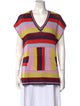 Kule Colorblock Pattern Sweater