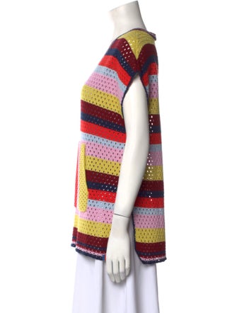 Kule Colorblock Pattern Sweater