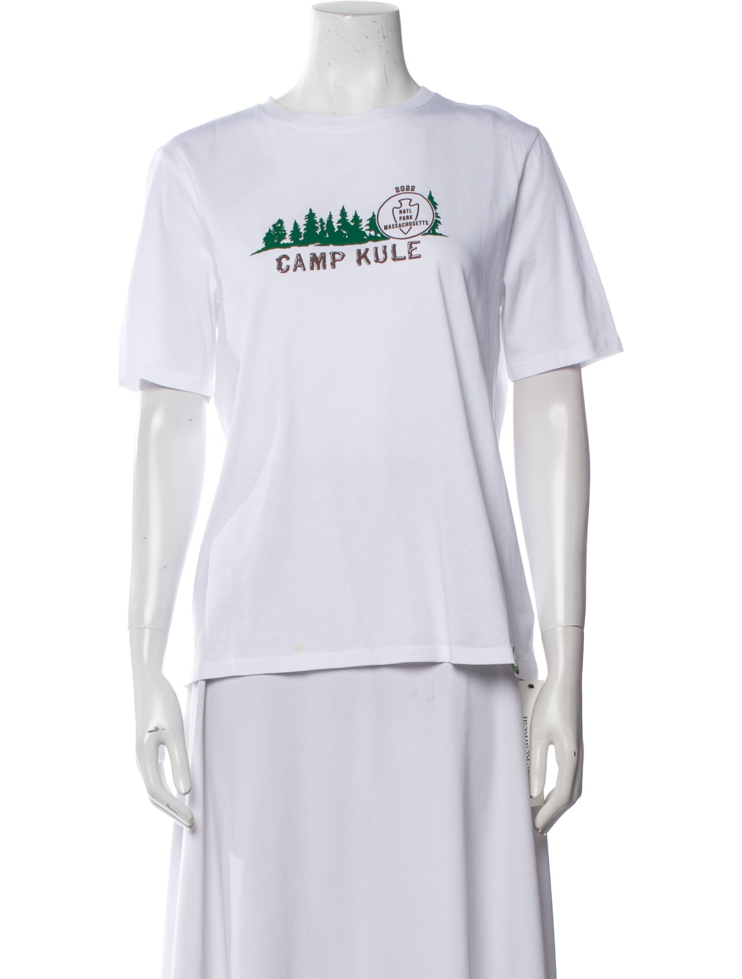 Kule Graphic Print Crew Neck T-Shirt w/ Tags