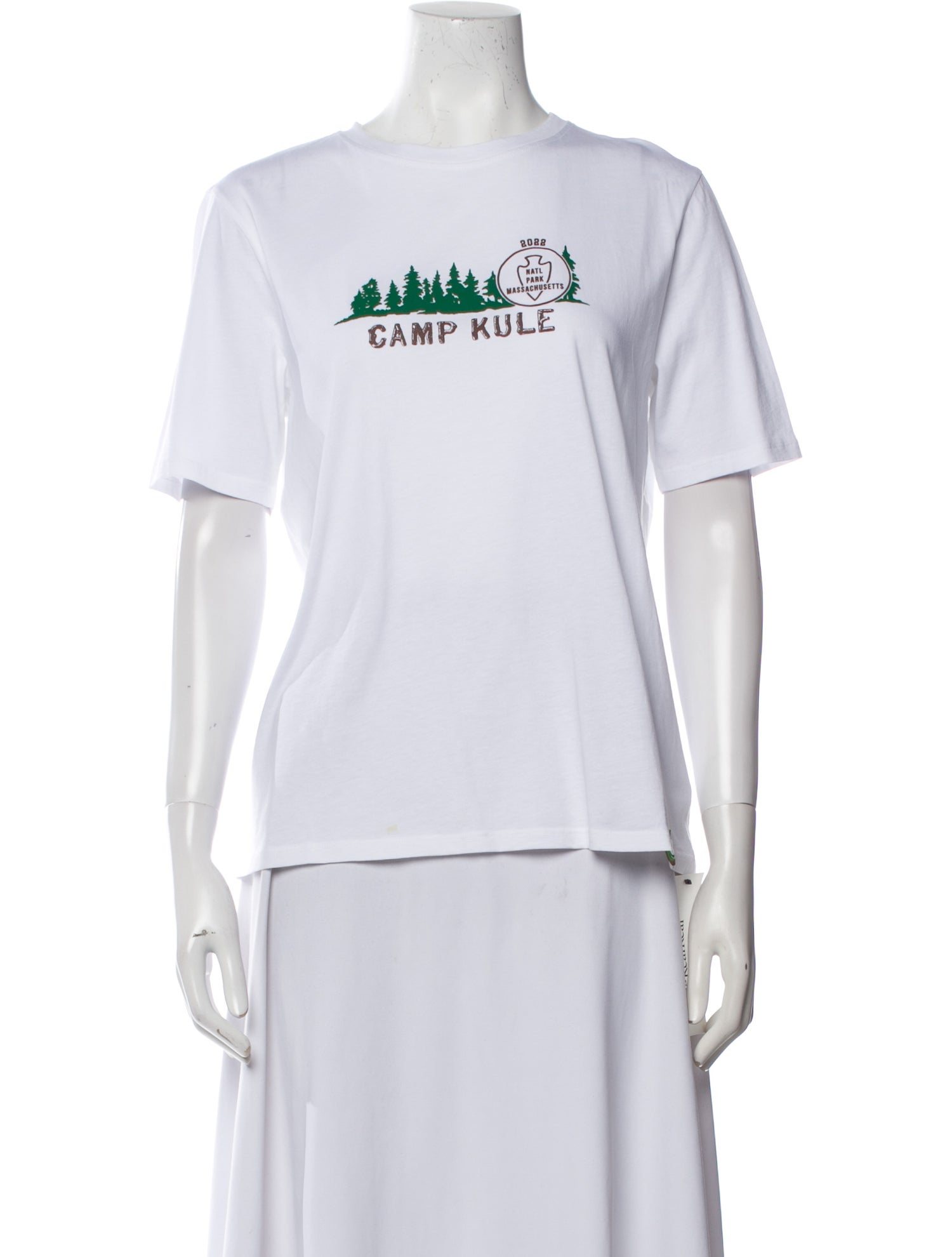 Kule Graphic Print Crew Neck T-Shirt w/ Tags