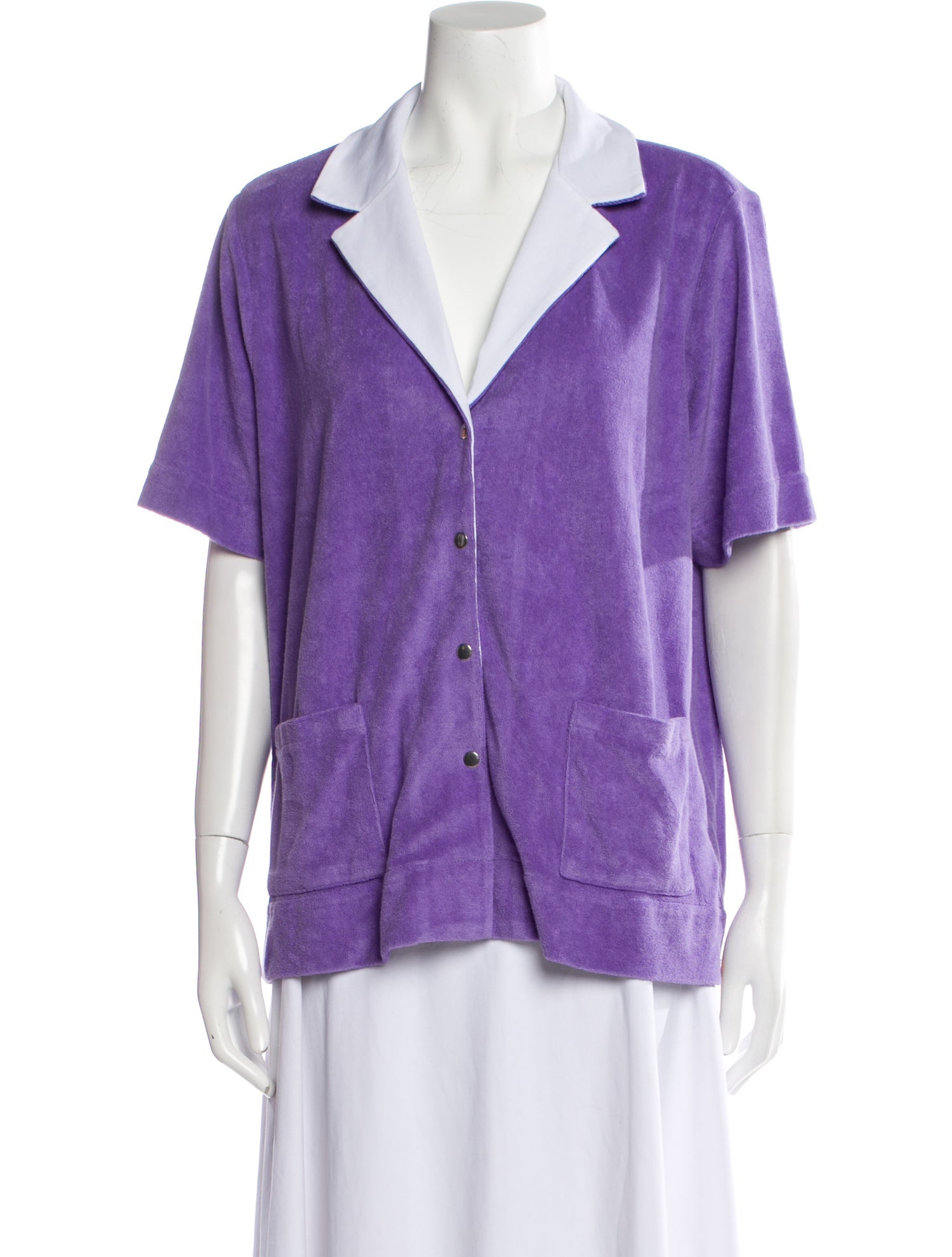 Kule Short Sleeve Button-Up Top w/ Tags