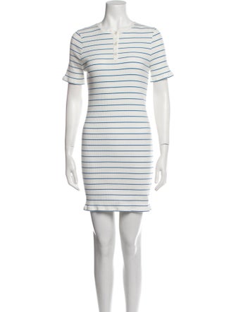 Kule Striped Mini Dress