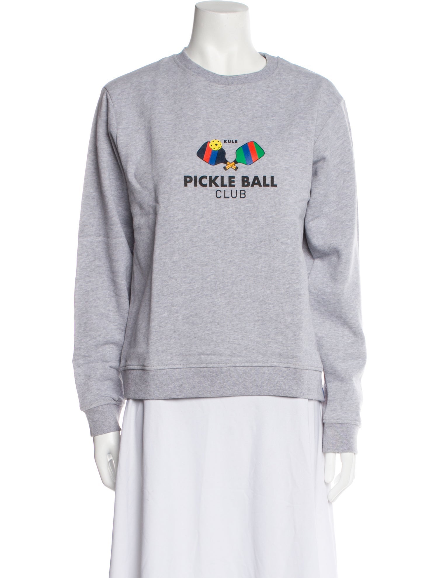 Kule Graphic Print Crew Neck Sweatshirt