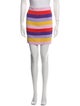 Kule Striped Mini Skirt