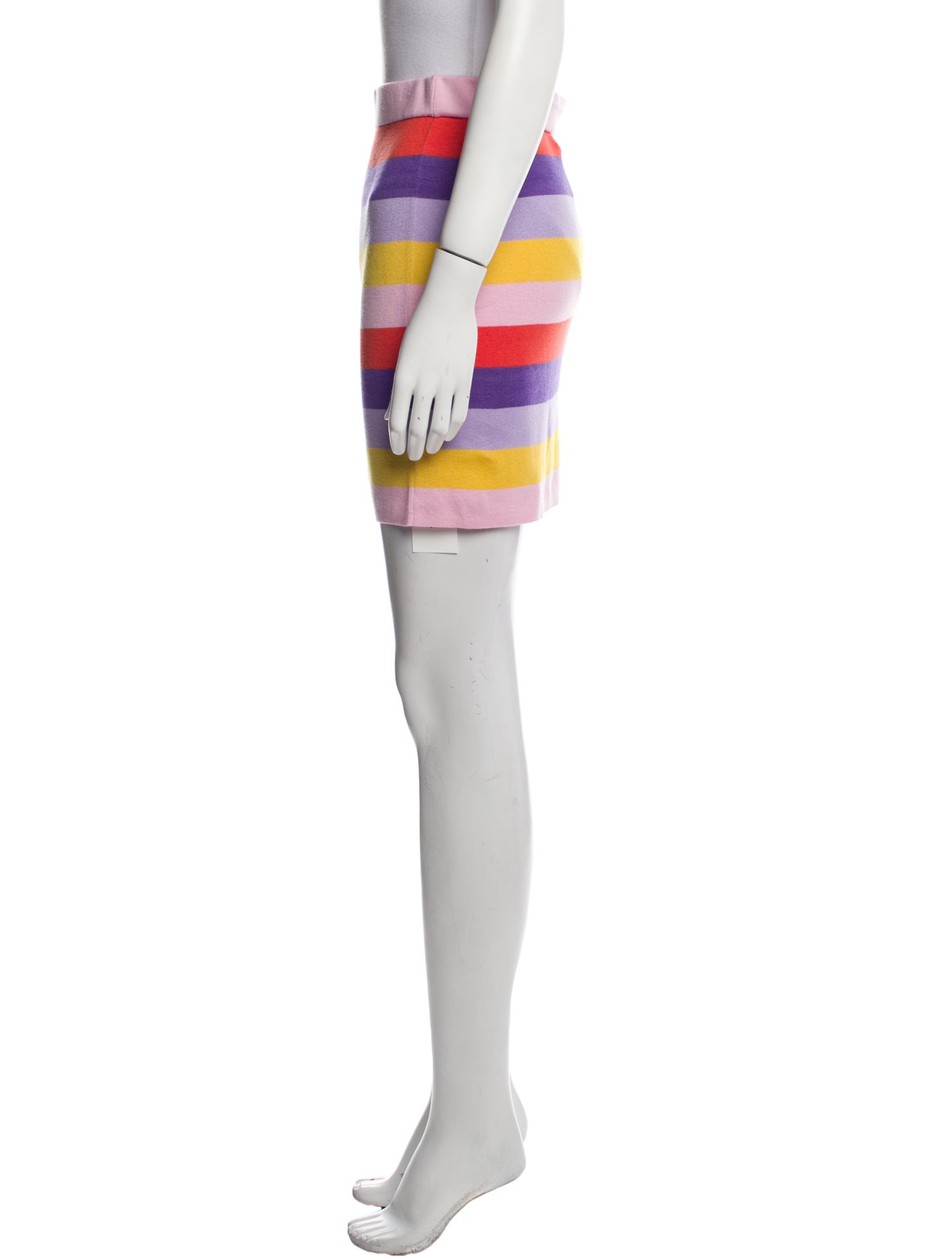 Kule Striped Mini Skirt