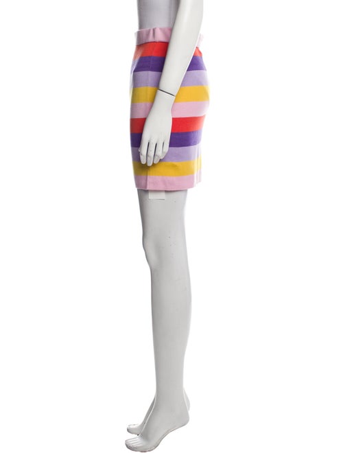 Kule Striped Mini Skirt