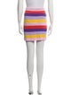Kule Striped Mini Skirt