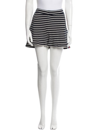 Kule Striped Mini Shorts