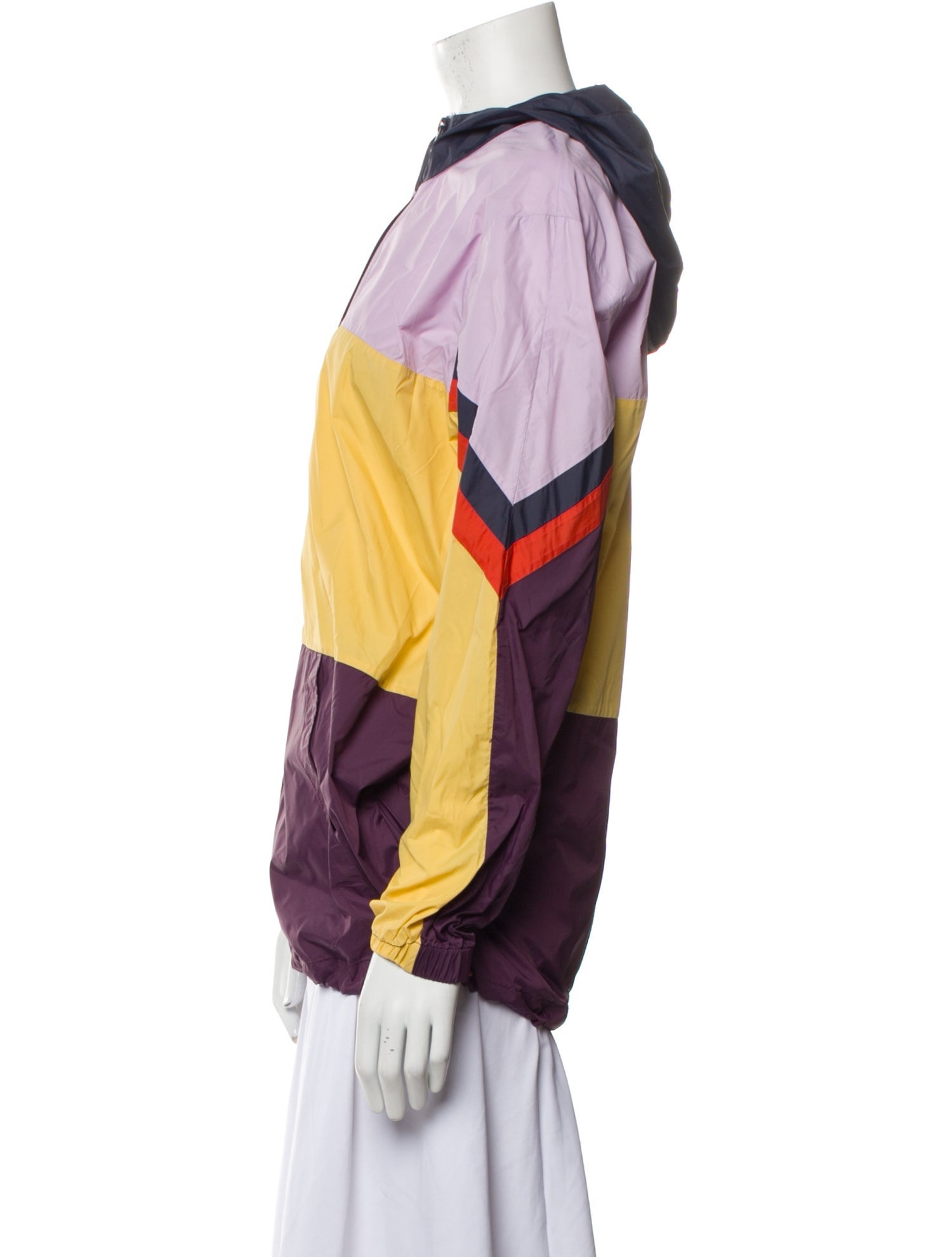 Kule Colorblock Pattern Jacket