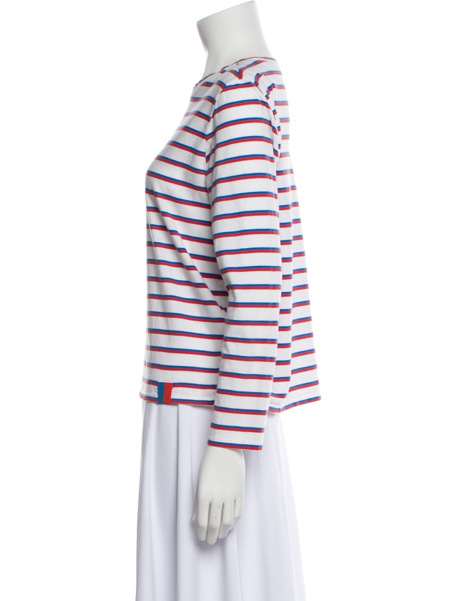 Kule Striped Crew Neck Top