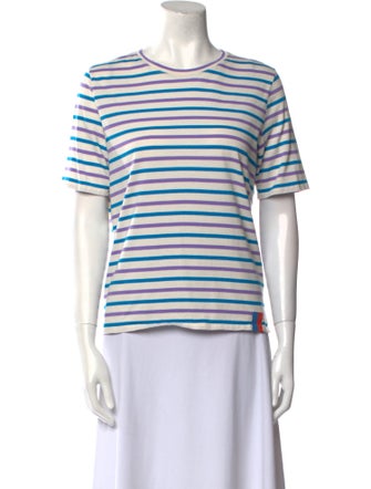 Kule Striped Crew Neck T-Shirt