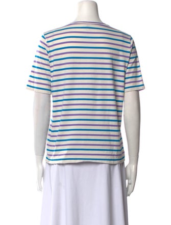 Kule Striped Crew Neck T-Shirt