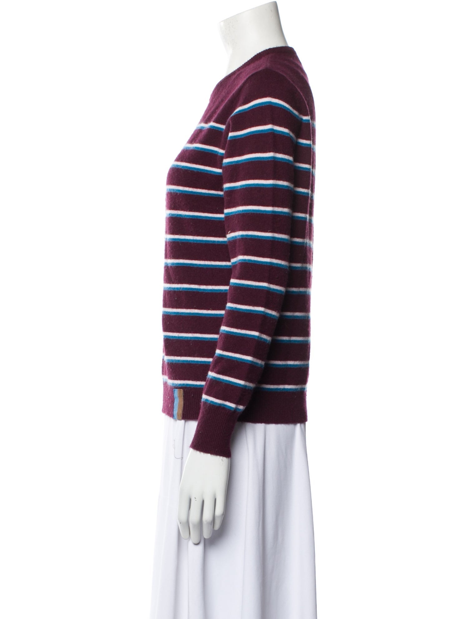Kule Cashmere Striped Sweater