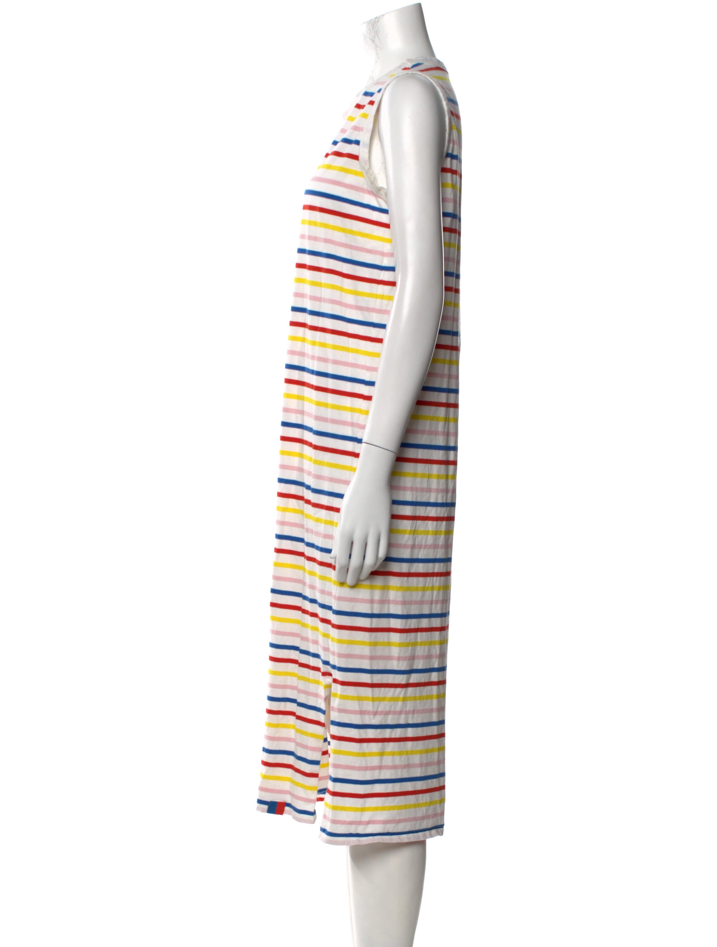 Kule Striped Midi Length Dress