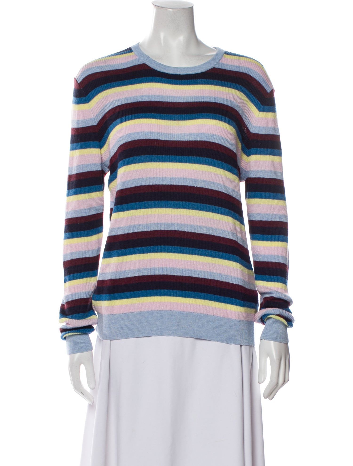 Kule Striped Crew Neck Top
