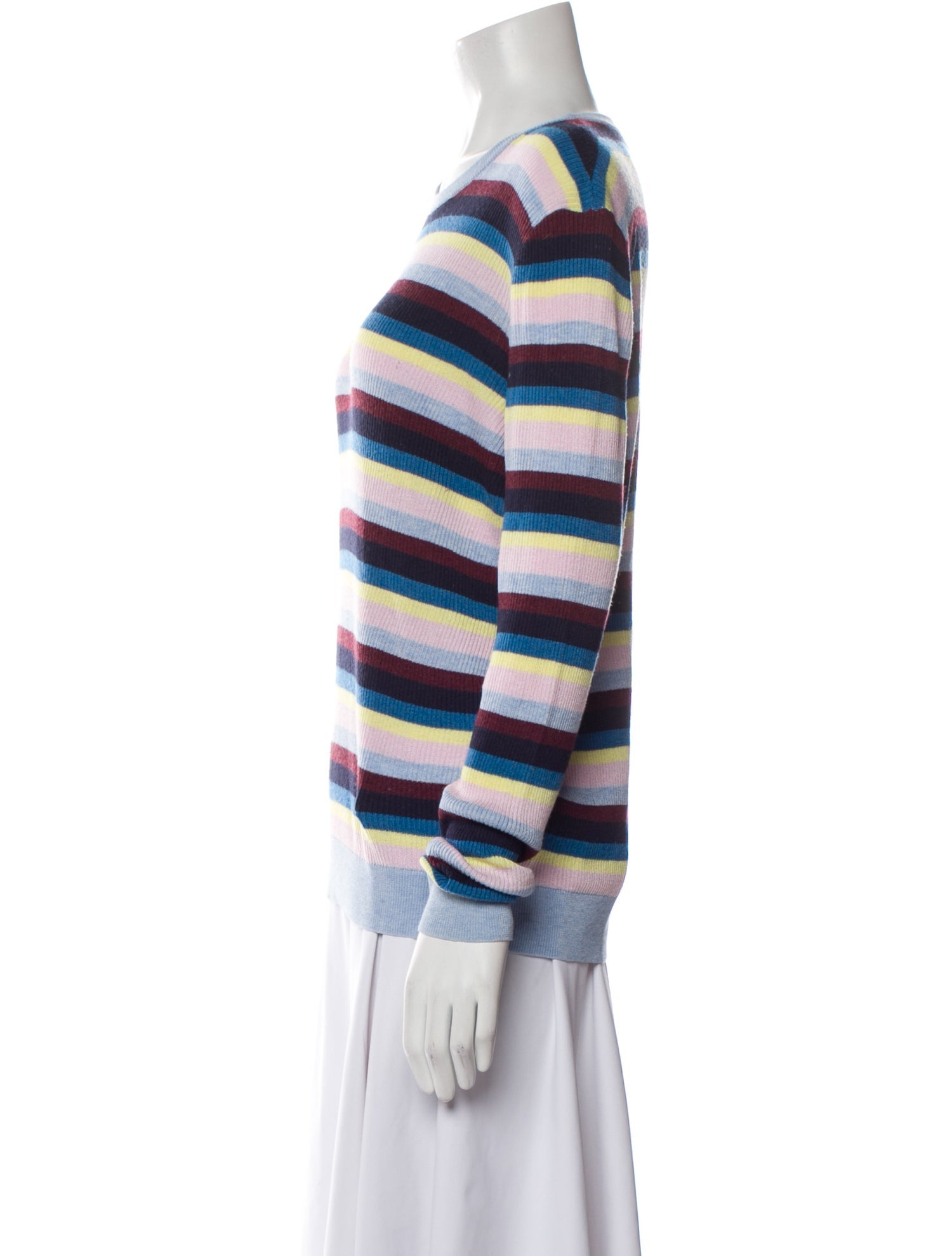 Kule Striped Crew Neck Top